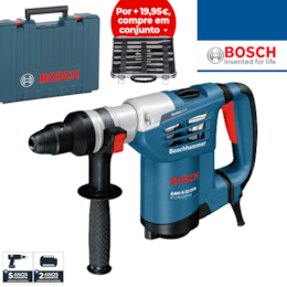 Martelo Perfurador Bosch Profissional GBH 4-32 DFR + Mala (0611332100)