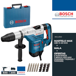 Martelo Bosch Profissional GBH 5-40 DCE c/ Ofertas