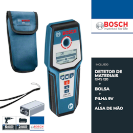 Detector Laser Bosch Profissional GMS 120 (0601081000)
