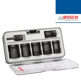 Kit Chaves Impacto Bosch c/ Adaptadores - 7PCS (2608551029)