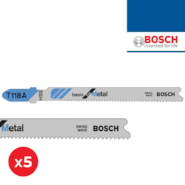 Lâmina de Serra Tico Tico Bosch Metal - 5UNI (2608631013)
