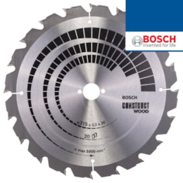 Disco Bosch Expert Madeira p/ Serra Circular 315MMx3,2MM 30D (2608640691)