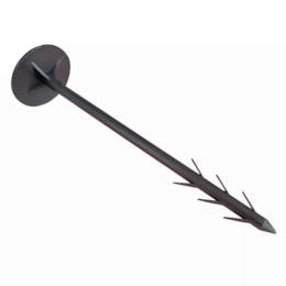 Espeto Plástico p/ Fixação de Tela Anti Crescimento de Ervas 15CM