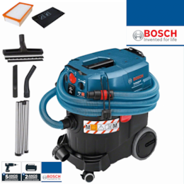 Aspirador Bosch Profissional GAS 35 M AFC c/ Limpeza Automática do Filtro (06019C3100)
