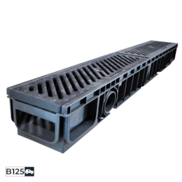 Canal Taurus + Grelha FF B125 - 13x95x1000MM