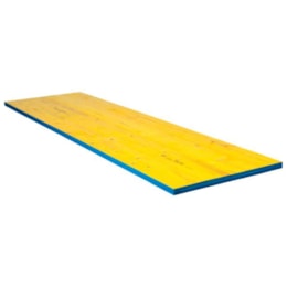 Painel Madeira Cofragem Topo Azul