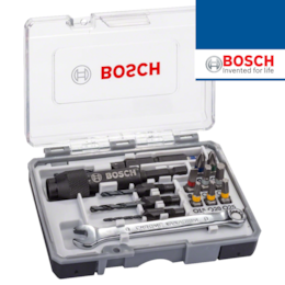 Jogo Bits Impacto Bosch p/ Sistema Drill and Drive - 20PCS (2607002786)