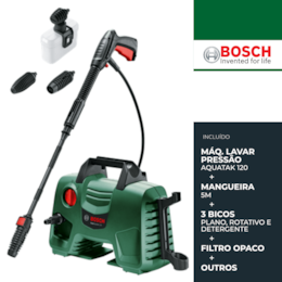 Máquina de Lavar a Pressão Bosch 1500W EasyAquatak 120 (06008A7901)