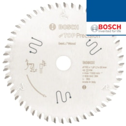 Disco Bosch Madeira p/ Serra Circular 165MMx1,8MM 48D (2608642384)
