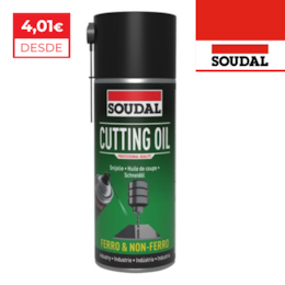 Spray Lubrificante Cutting Oil p/ Sobreaquecimento Soudal - 400ML