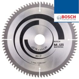 Disco Bosch Madeira e Alumínio p/ Serra Circular 235MMx2,4MM 64D (2608640514)