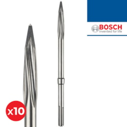 Ponteiros SDS-Max RTec Speed Bosch 400MM - 10UNI (2608690168)