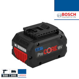 Bateria Bosch Profissional ProCore 18V 8.0Ah (1600A016GK)