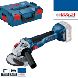 Rebarbadora Bosch Profissional GWS 18V-10 125MM + Mala (06019J4003)