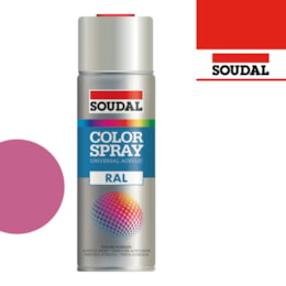 Spray Esmalte Acrílico RAL4003 Vermelho - Soudal 400ML