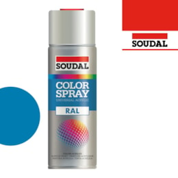 Spray Esmalte Acrílico RAL5015 Azul - Soudal 400ML
