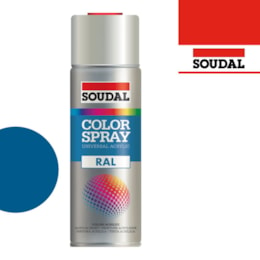 Spray Esmalte Acrílico RAL5017 Azul - Soudal 400ML