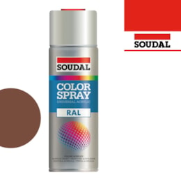 Spray Esmalte Acrílico RAL8002 Castanho - Soudal 400ML