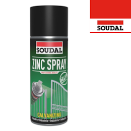 Spray Zinco Claro Soudal - 400ML