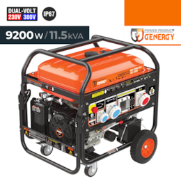 Gerador Genergy Big-S Somport-S Trifásico 9200W c/ Arranque Elétrico