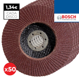Disco Lamelas Bosch X431 Standard p/ Metal 115MM - 50UNI