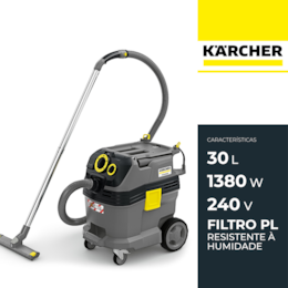 Aspirador Karcher Profissional NT 30/1 TACT TE L