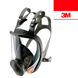 Máscara de Proteção 3M 6800 Semi Facial Reutilizável s/ Filtro