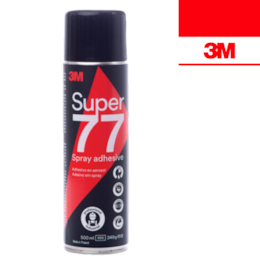 Spray Adesivo Multifunções 3M Super 77 - 500ML