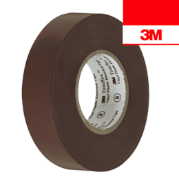 Fita Isoladora Castanha 3M 155 19MMx20MT