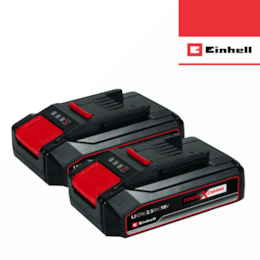 Kit Einhell TwinPack 2 Baterias 18V 2.5Ah