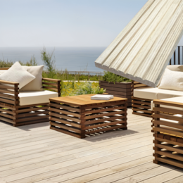 Deck Madeira Tratada 2400x145MM - 22MM