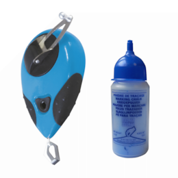 Traçador de Retas 30MT Cosmos Twist c/ Recarga Azul