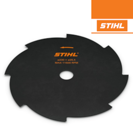 Disco Corte Erva p/ Roçadora Stihl 230-8 230MM 