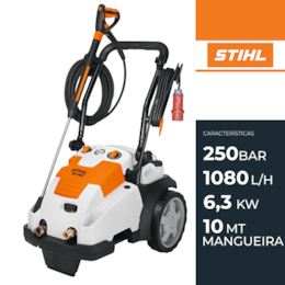 Máquina de Lavar a Pressão Stihl RE 362 Trifásica 180Bar