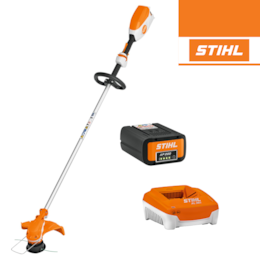 Aparador Relva Stihl FSA 86 R c/ Fio AutoCut C 6-2 + Bateria AP 200 5.2Ah + Carregador