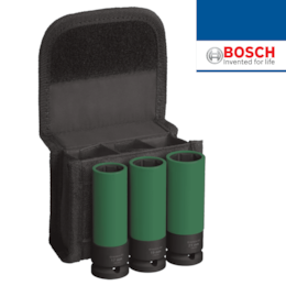 Jogo Chaves Caixa Impacto Bosch 17/19/21MM - 3PCS