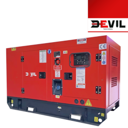 Gerador Silencioso Devil'Machines 380V c/ Motor Weichai 33kVA