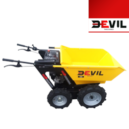 Mini Dumper Devil'Machines T25 c/ Motor Ducar 196CC