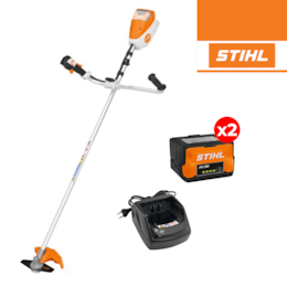 Roçadora a Bateria Stihl FSA 80.0 c/ Lâmina 230MM + 2 Baterias AK 30 S 5.0Ah + Carregador