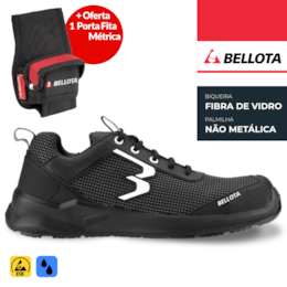 Sapatilha Segurança Bellota RUNN S3S + Bolsa p/ Fita Métrica