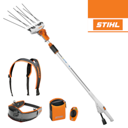 Varejador de Oliveiras Stihl SPA 140 + Smart Connector 2A + Arnês + Bolsa