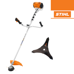 Roçadora a Gasolina Stihl FS 131 c/ Fio AutoCut C 26-2 + Lâmina Matagais 250MM