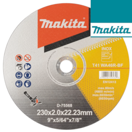 Disco Makita Corte p/ Inox 230MMx2MM (B-75568)