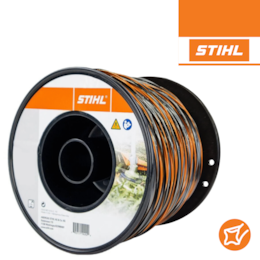 Fio Nylon Cruzado Stihl CF3 Pro p/ Roçadora 