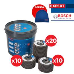 Caixa de Discos Lamelas Bosch 115MM - 40UNI