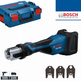 Prensa Bosch GPT 18V-32 + 3 Mordaças U 16/20/25