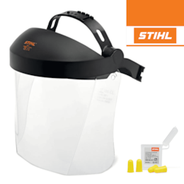 Viseira Sintética Stihl Function GPC 33 + Tampão Protetor de Ouvidos