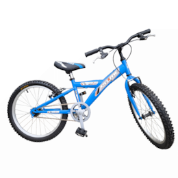 Bicicleta 20" c/ Descanso Azul/Preto