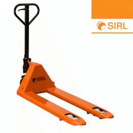 Porta Paletes Manual Sirl 2500KG c/ Rodas Nylon