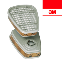 Filtro Gás e Vapores Orgânicos 3M 6051 A1 - PAR